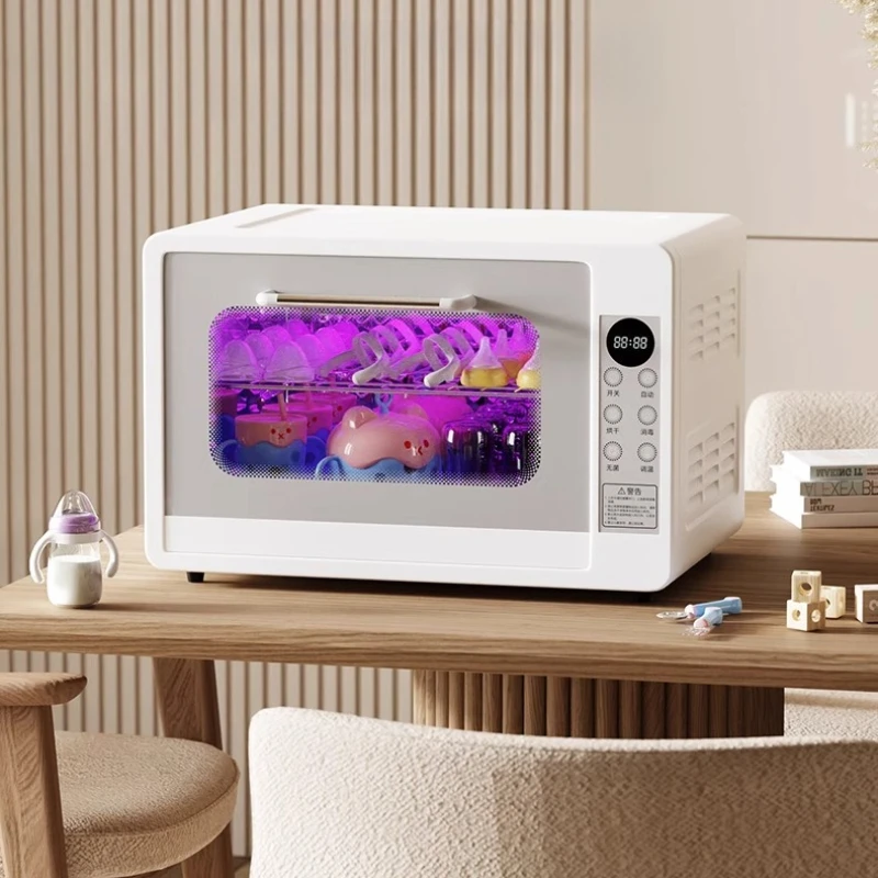 Esterilizador de botellas sin mercurio y 100 ° Combo de secadora de ciclismo C: desinfección de cobertura total para accesorios de vajilla infantil - imagen 2