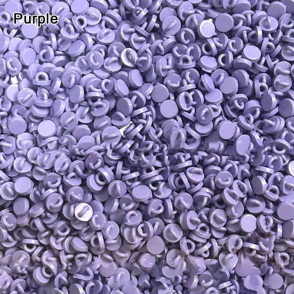 20 piezas nuevos botones de cabeza redonda de 4mm hebilla ultrapequeña hecha a mano de Metal Mini 1/6 accesorios de ropa DIY