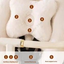 Cojín universal para cochecito de bebé – Almohada adaptable y cómoda
