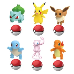 Figura de Pokémon ensamblable bola de juguete de Pikachu