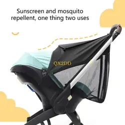 Funda anti-UV para cochecito con red anti-insectos