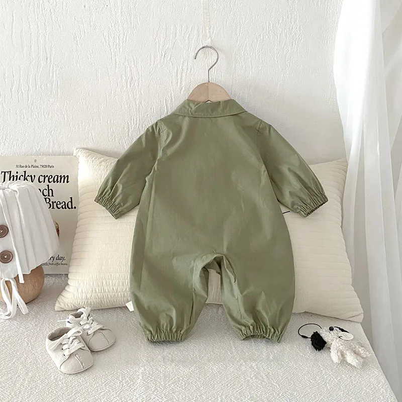 MILANCEL Body bebé con capucha de dinosaurio para otoño
