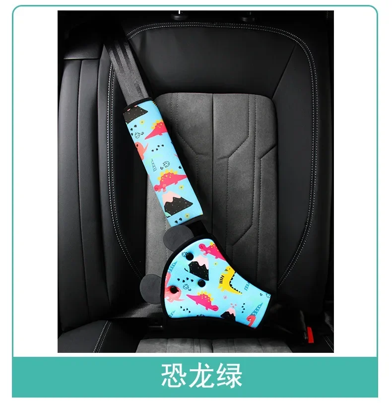 Protector de cinturón de seguridad para niños con almohadillas y funda - imagen 3