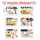 12 Sheets-600059A