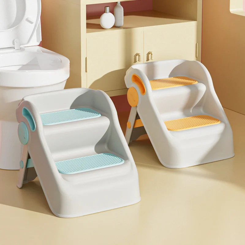 Taburete infantil plegable antideslizante para baño, escalón - imagen 3