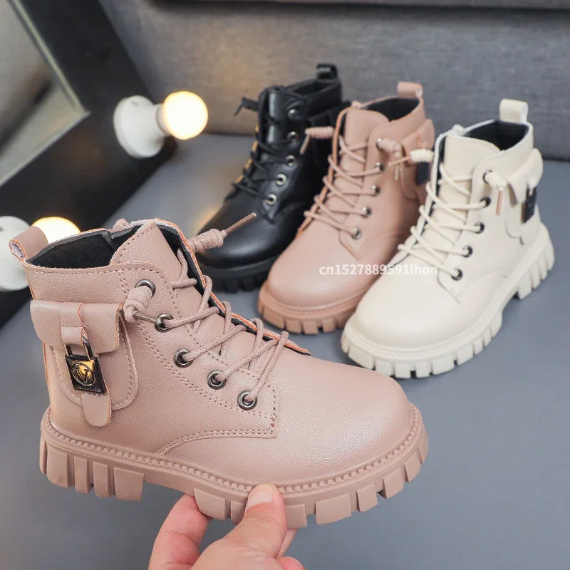 Botas de invierno acolchadas con suela antideslizante para niño
