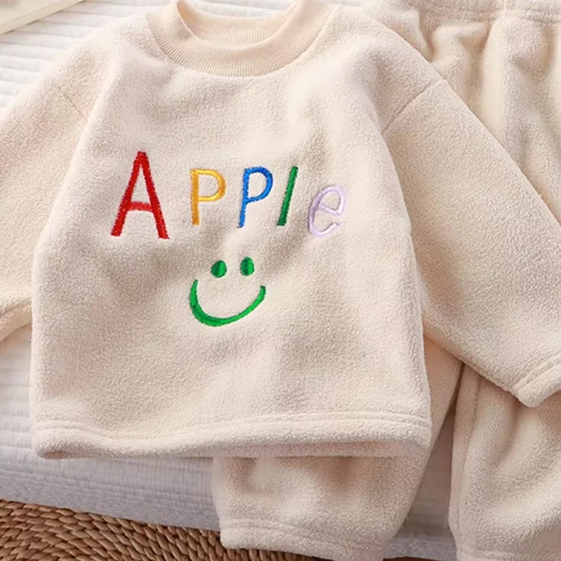 Conjunto pijama franela invierno niños dos piezas - imagen 5