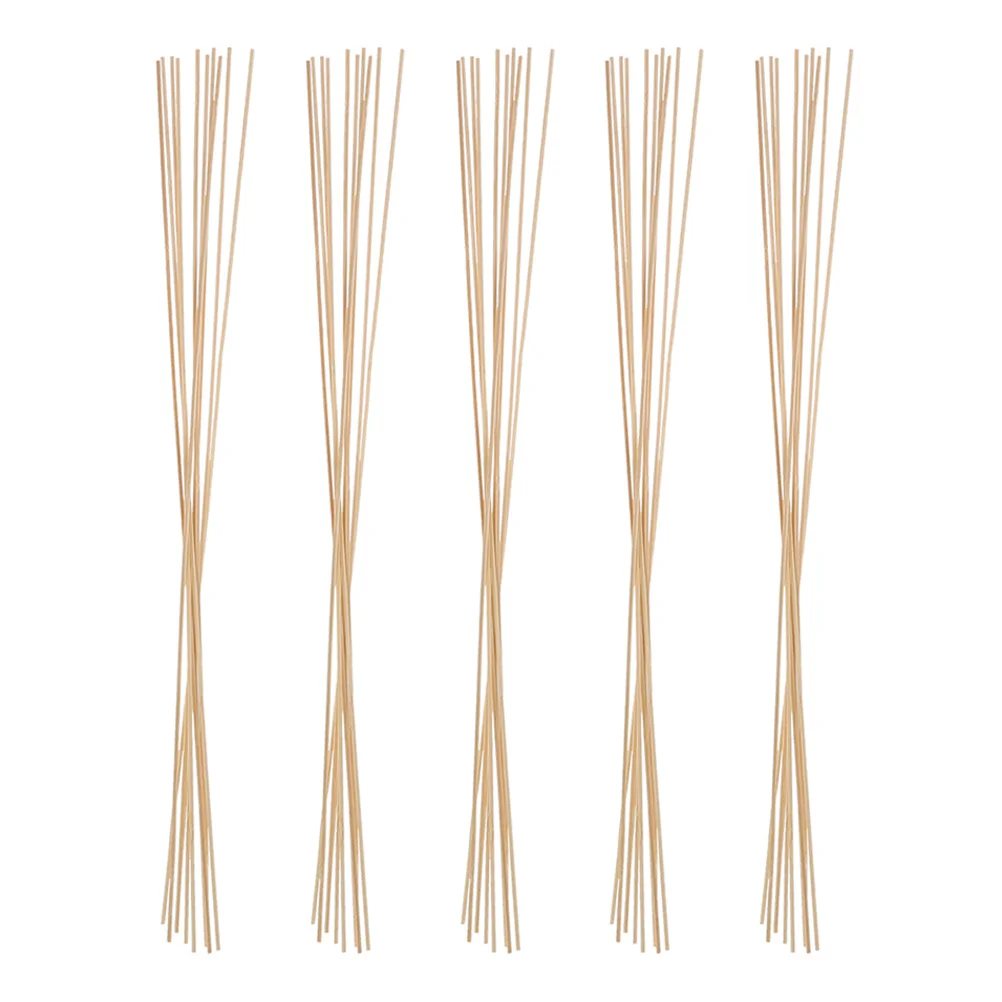 50 Uds. Materiales de fabricación: palos largos de bambú amarillo claro para manualidades de linternas de cometa Diy, suministros de fabricación sin terminar, ligeros - imagen 5