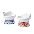 blue and red 2pcs