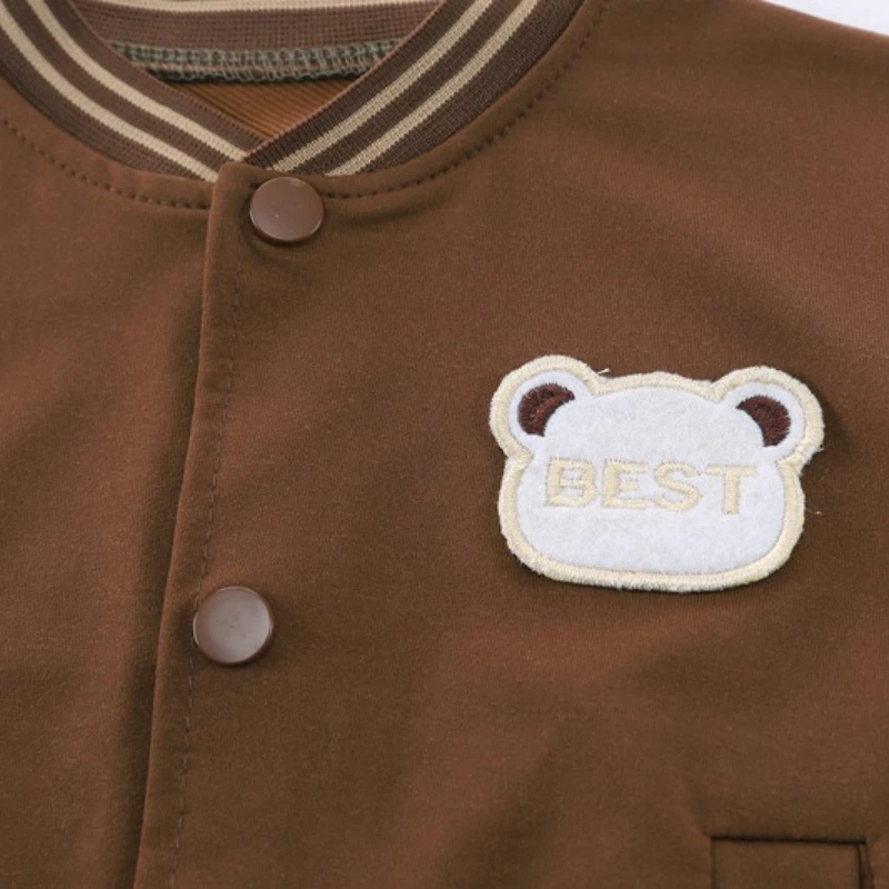 Nueva primavera otoño, conjunto de ropa para niñas, chaqueta para niños, pantalones, 2 unids/set, ropa infantil, trajes para niños pequeños, chándales para niños - imagen 5