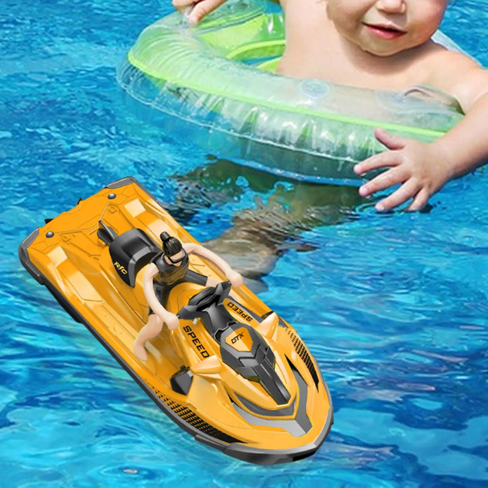 RC Motorboat Water Speed Boat Waterproof Simulation Multipurpose Speed Boat