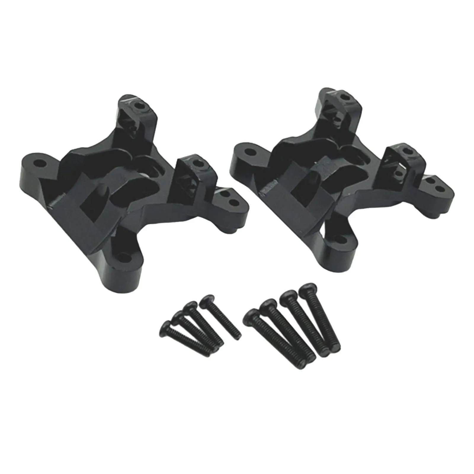 1:16 Front Rear Shock Mount Brackets Sturdy Accessory Metal Damper Towers Mount RC Parts for 16101 16104 Q130B Q117B Q130A