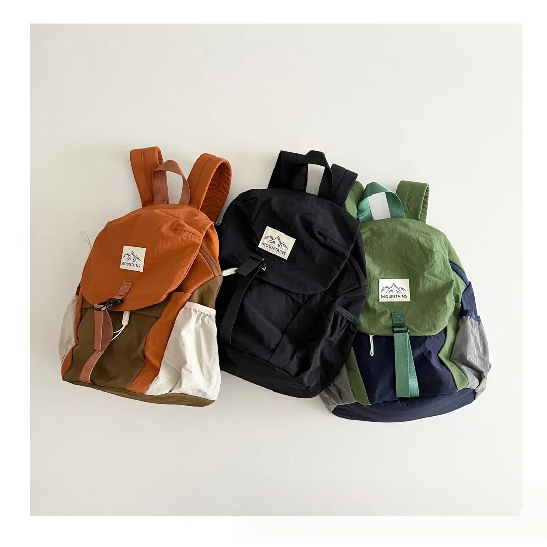 Mochila ligera infantil de secado rápido en bloque de color - imagen 4