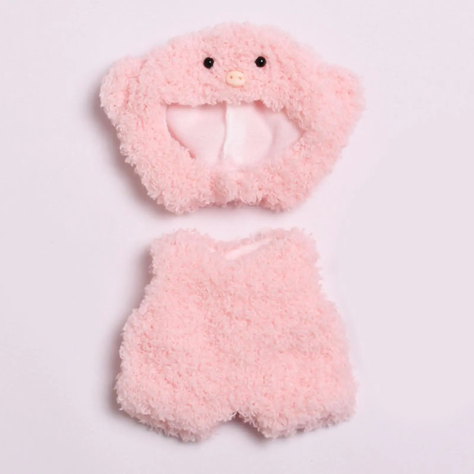 Plush Figure Romper Educational Fashion for Kids Birthday Gift with Hat for 6.69'' Coordination Hands on Flexibility Imagination