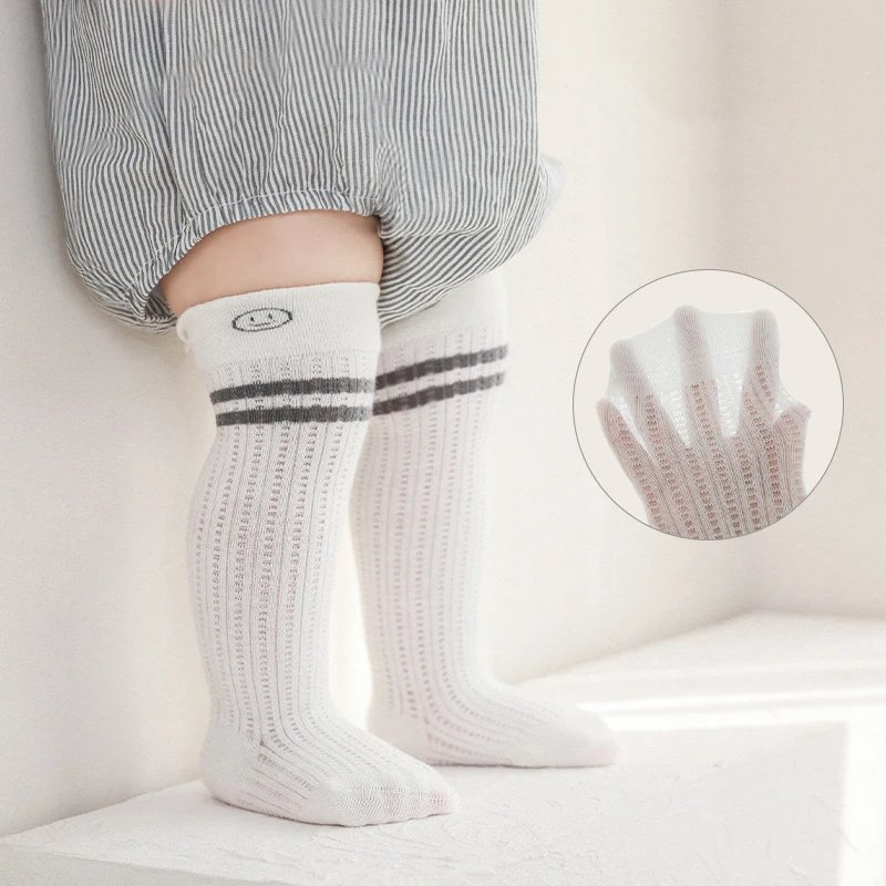 Calcetines finos de verano para bebé y niño – Malla transpirable 0-3 años - imagen 2