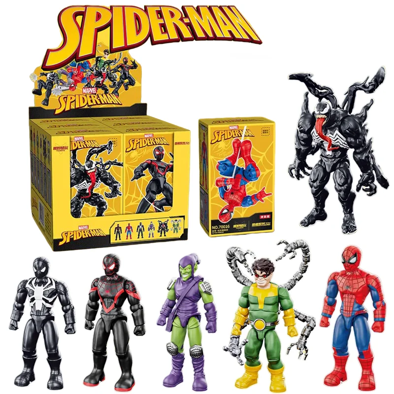 Set de construcción Marvel Miles Morales con villanos y superhéroes