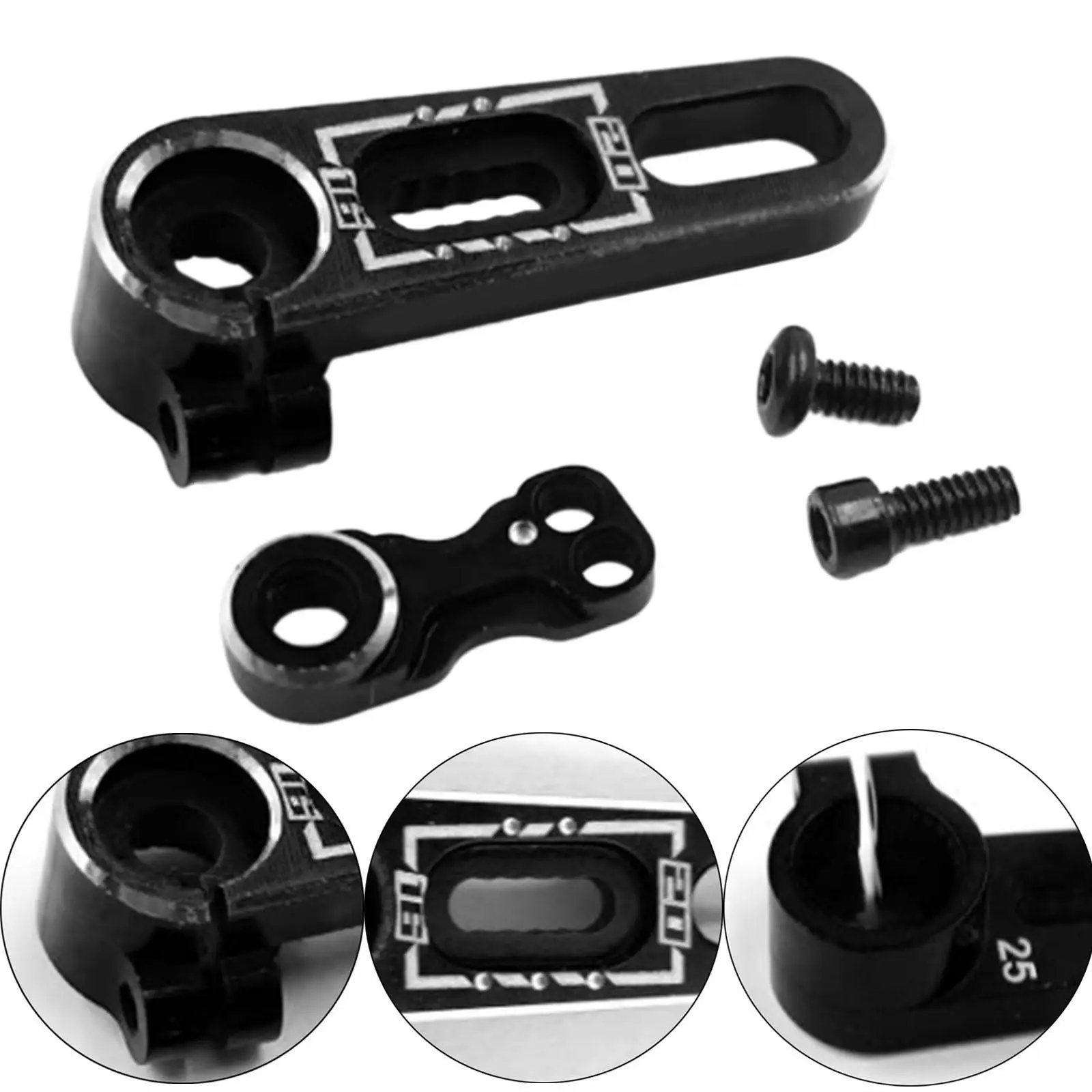 25T Servo Arm Steering Arm ,RC Servo Model Accessories Server Rocker ,RC Vehicle Steering Servo Arm for RC Hobby Car DIY Accs