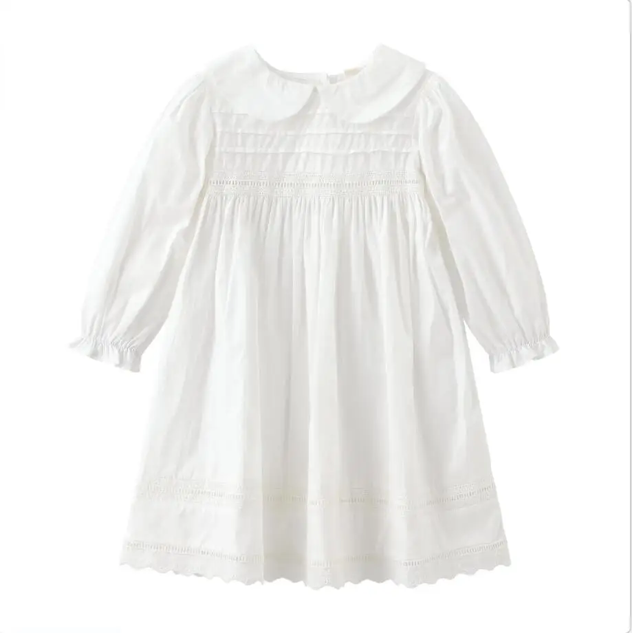 Vestido encaje de manga larga para niña – Primavera y otoño - imagen 5