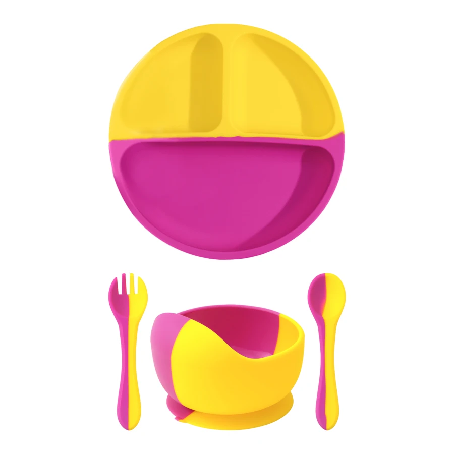 yellow pink