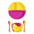 yellow pink