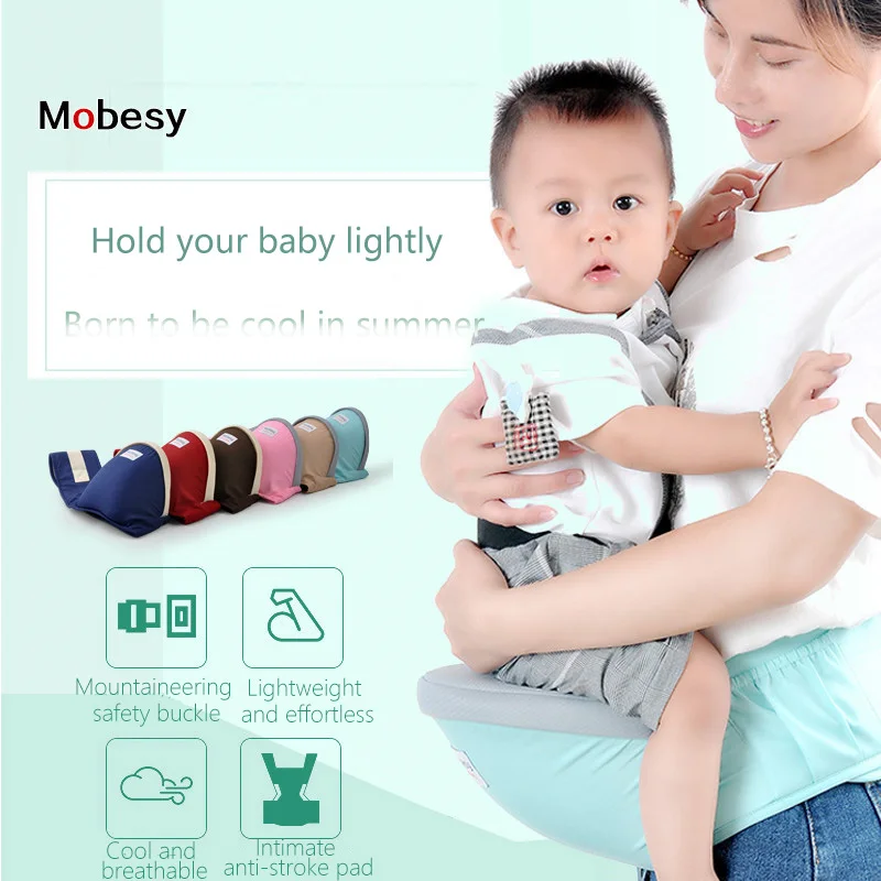 Correas de hombro para bebé, taburete portátil, tabla de algodón para cintura, correas de hombro para bebé, almohadilla para dormir, herramienta calmante para todas las estaciones - imagen 4