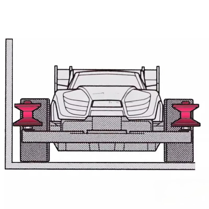 Homemade piezas para coche MINI 4WD ligeras con rodillos dobles - imagen 4