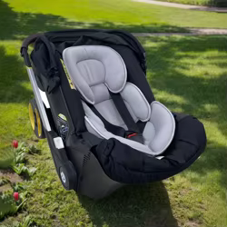 Cojín Universal para asiento de cochecito de bebé, almohada de soporte para cabeza y cuerpo, inserto para asiento de coche infantil para DOONA, accesorios para cochecito de recién nacido