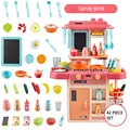 42pcs spray pink