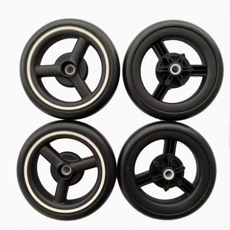 BE30: Rueda trasera de repuesto para cochecito GB Pockit+ All City, eje de rodamiento, accesorio para cochecito Goodbaby, rueda trasera duradera - imagen 5