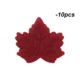 10Pcs Maroon