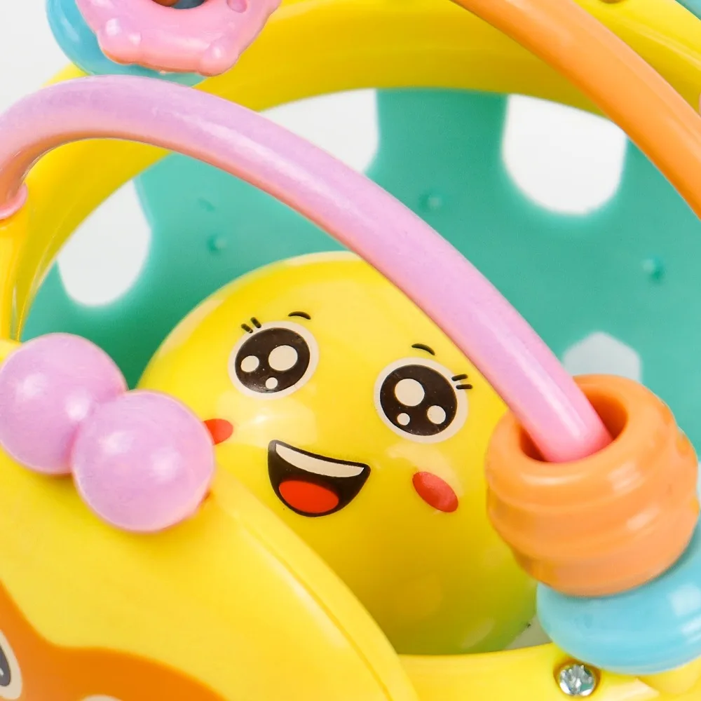 Juguetes de dentición suaves para bebé, sonajero mordedor sensorial educativo para recién nacido, Bola de agarre manual táctil, juguete para desarrollar la pelota infantil - imagen 5
