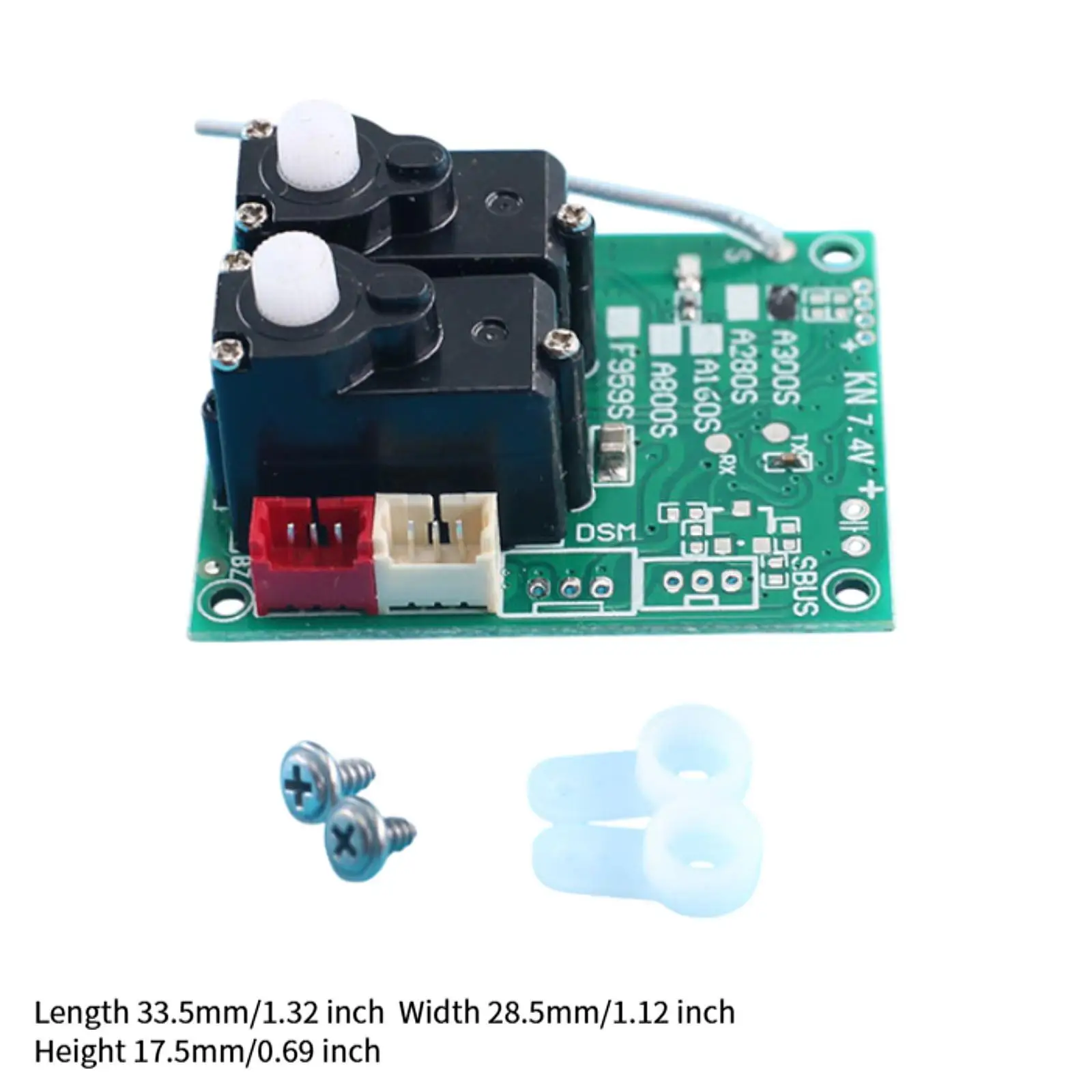 RC Aircraft Receiving Board Main Board Portable RC Plane Circuit Board for