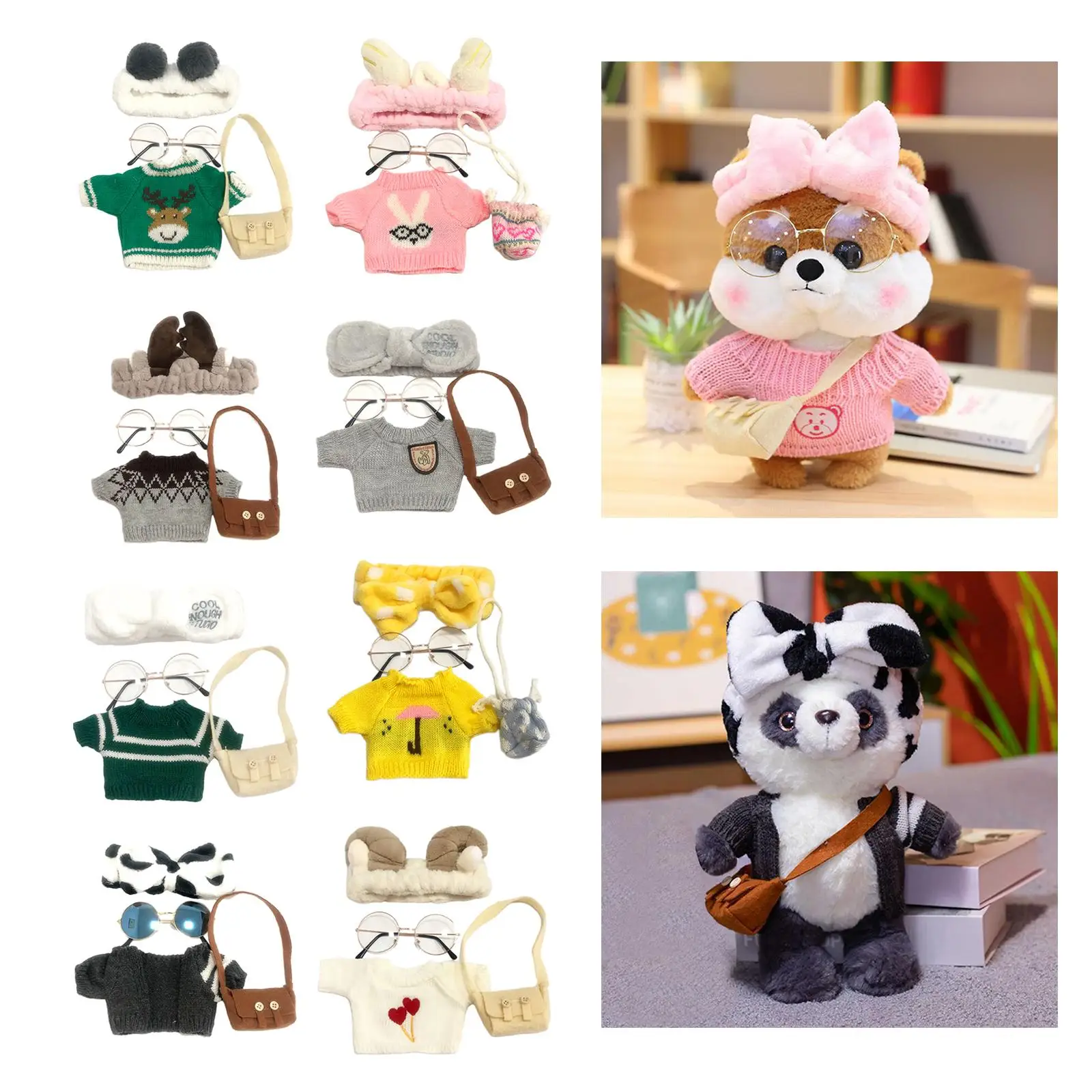 Ropa y accesorios de felpa para muñecas y mascotas - imagen 4