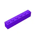 200pcs purple