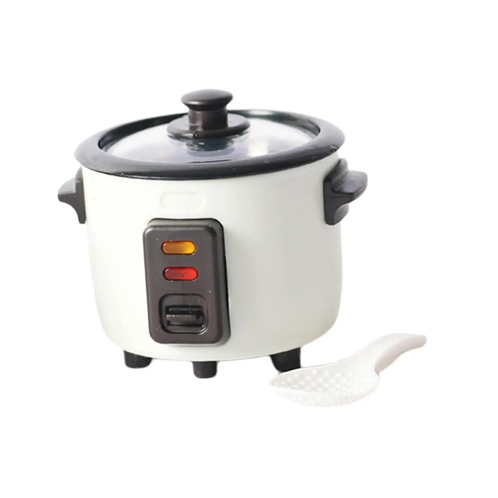 Rice Cooker Miniature 1 12 Scale Dollhouse Furniture Kitchen Decoration Accessories for Kids Play