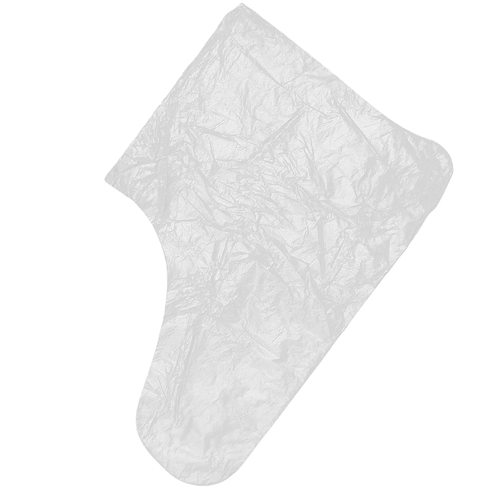 500 Uds. Fundas de película transparente para pies, Material de Pe desechable, cubierta protectora de pedicura segura, ligera e inodoro para pies - imagen 3
