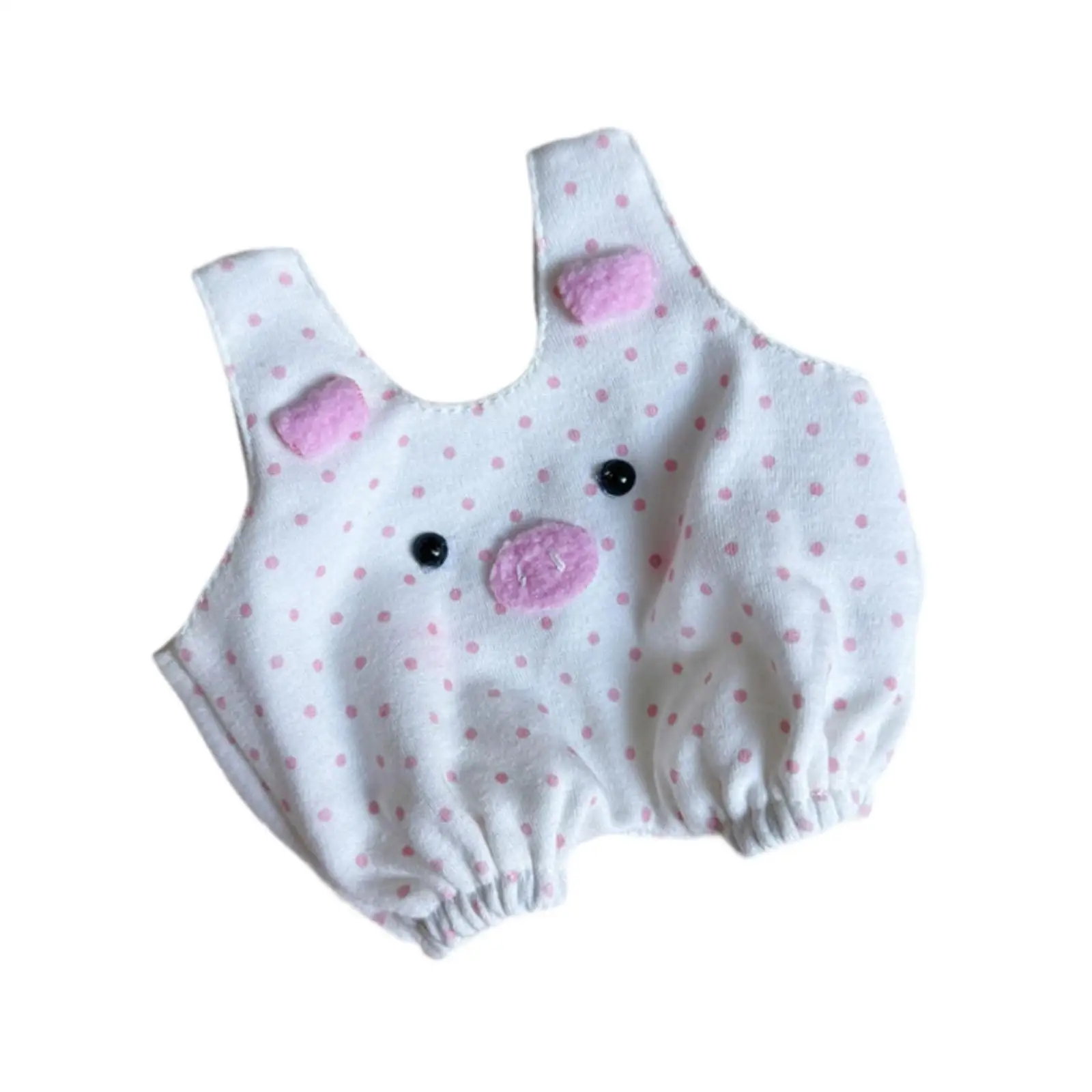 20cm Dolls Clothes Soft Pig Pattern Pants for Photo Props Cosplay DIY Crafts