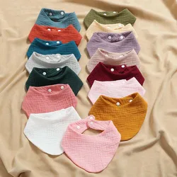 Babero de toalla de algodón – Absorbente y suave para eructar