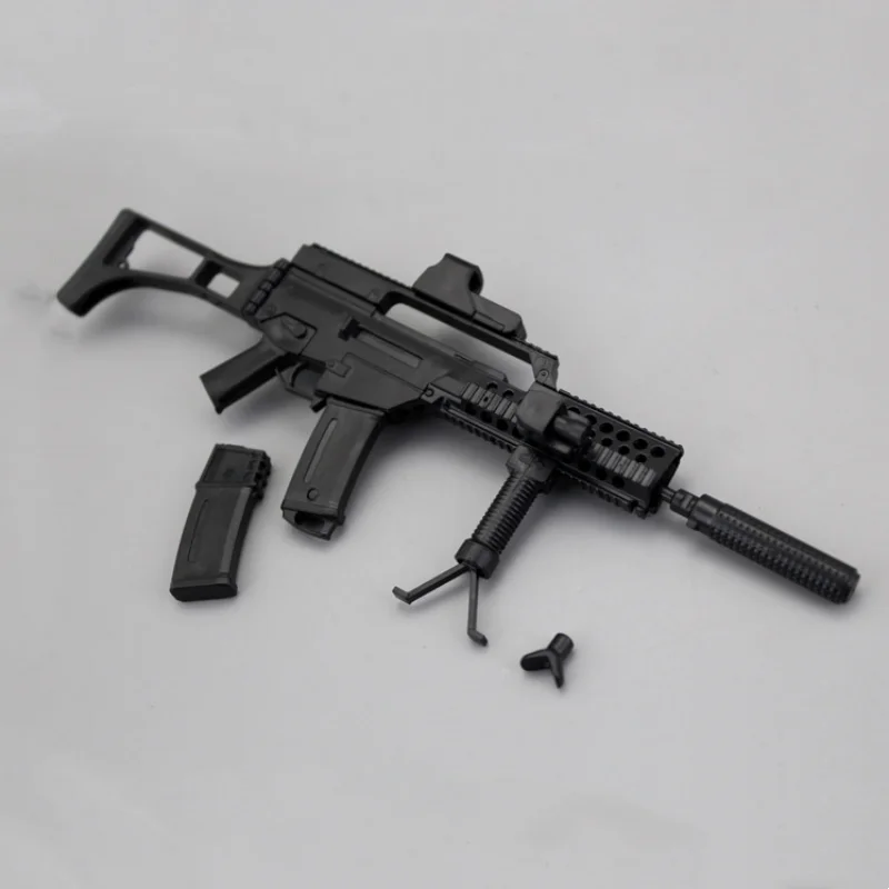 Kit de modelo de arma de montaje de Rifle de asalto G36 KSK, escala 1/6, accesorios de soldado - imagen 2