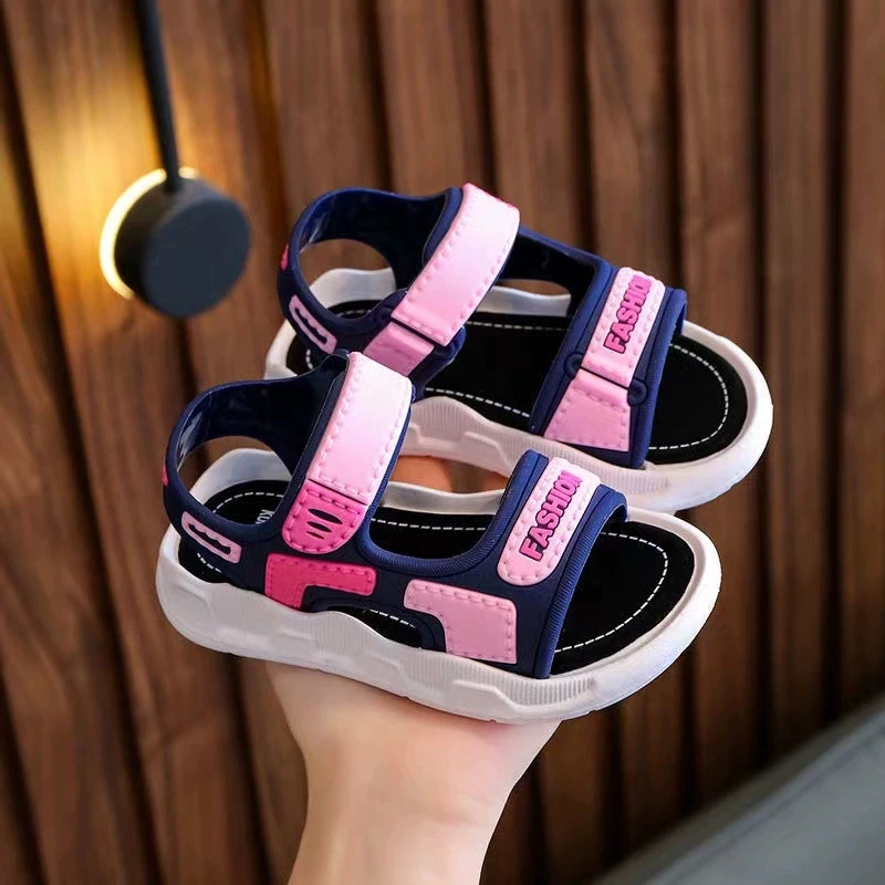 Sandalias de verano infantiles antideslizantes ventiladas y cómodas - imagen 4