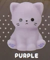 purple cat