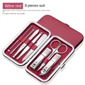 8-piece set red