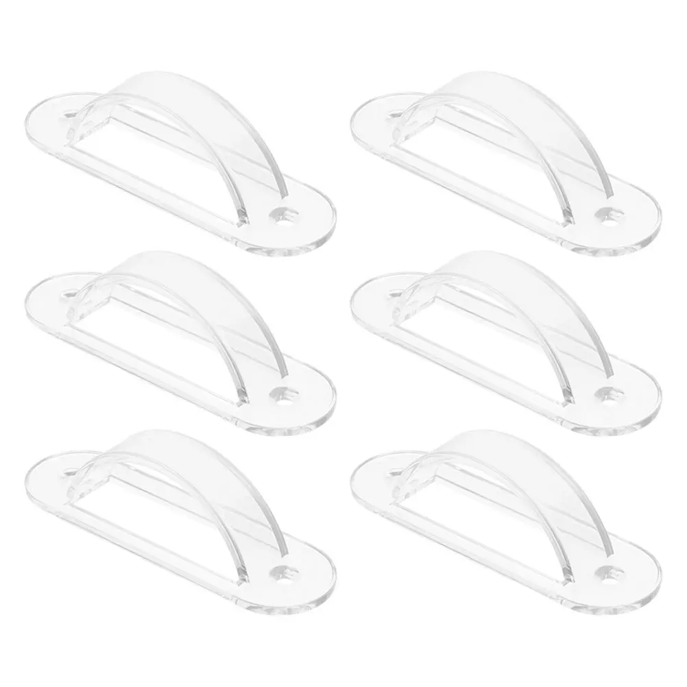 6 Piezas de Cubiertas Transparentes para Interruptores de Pared, Protector de Seguridad para Niños, Placa Protectora para Interruptores de Hogar y Oficina, Cubiertas de Seguridad para Enchufes a Prueba de Bebés