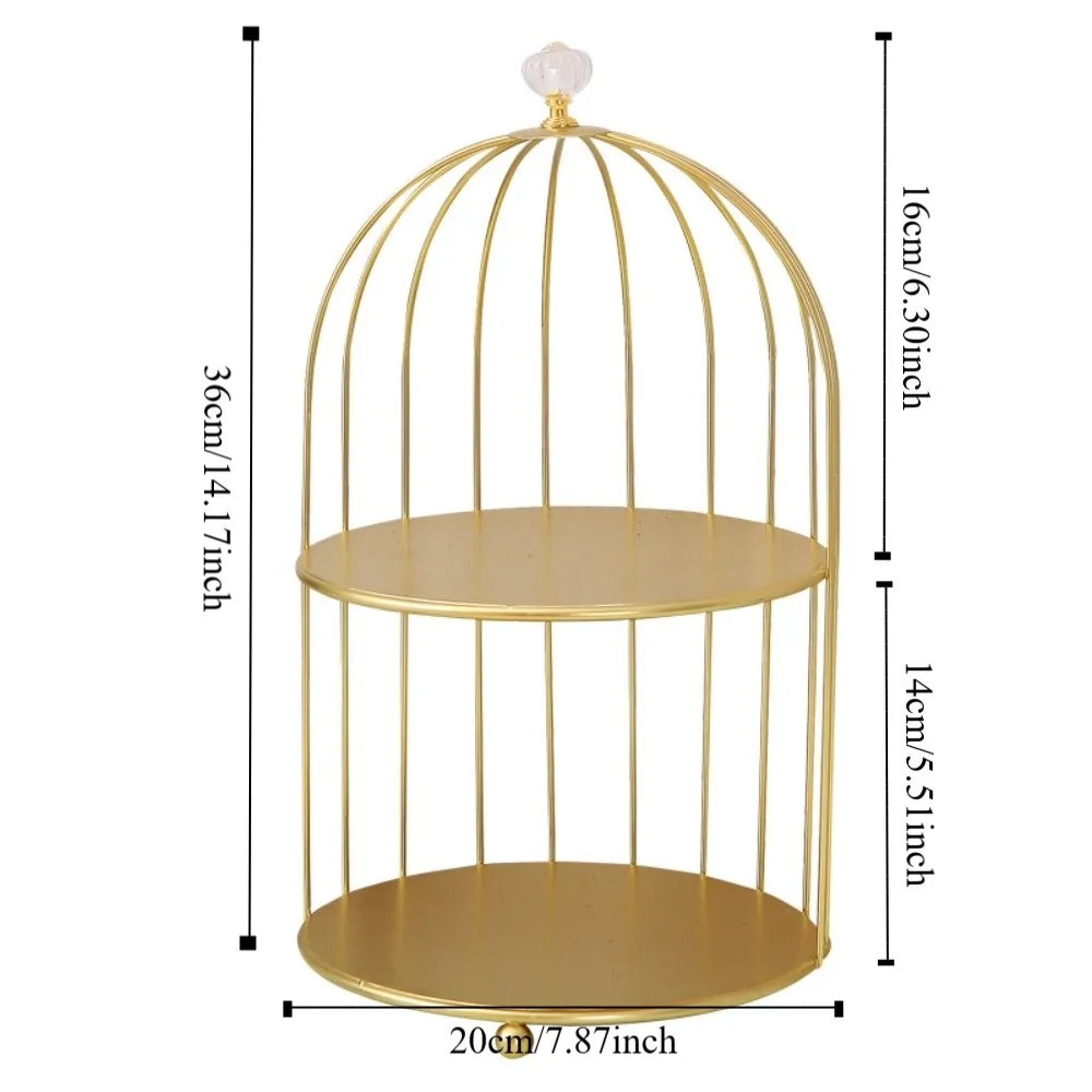 Jaula para pájaros con soporte de hierro – Impermeable y antiherrumbre - imagen 5