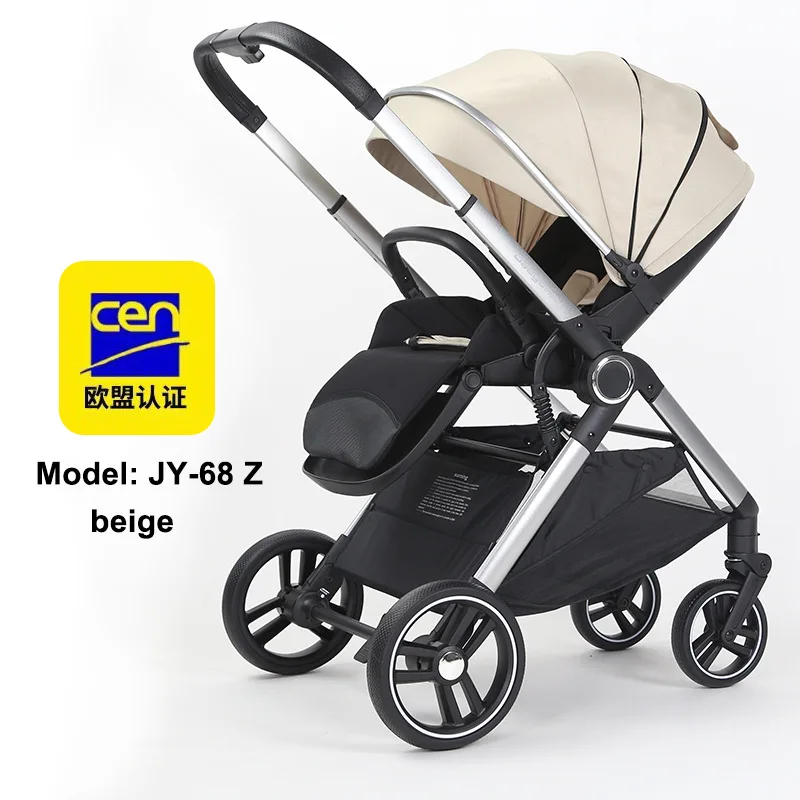 Asientos plegables bidireccionales y cochecito de mano ultraligero para bebés recién nacidos y niños - imagen 4