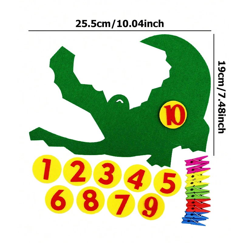 Number Crocodile