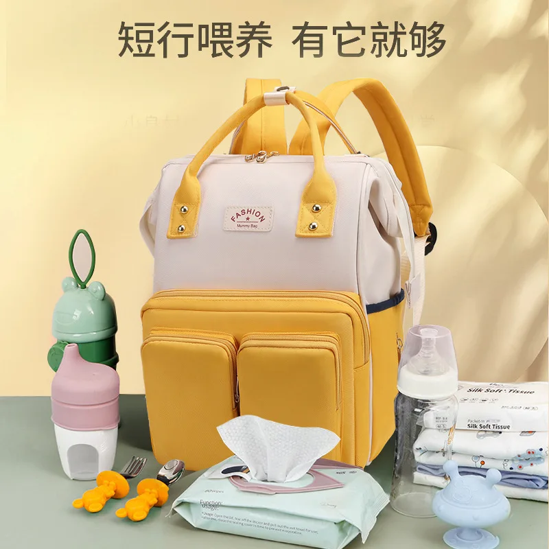 Bolsa de mamá impermeable de gran capacidad para viaje y maternidad - imagen 3