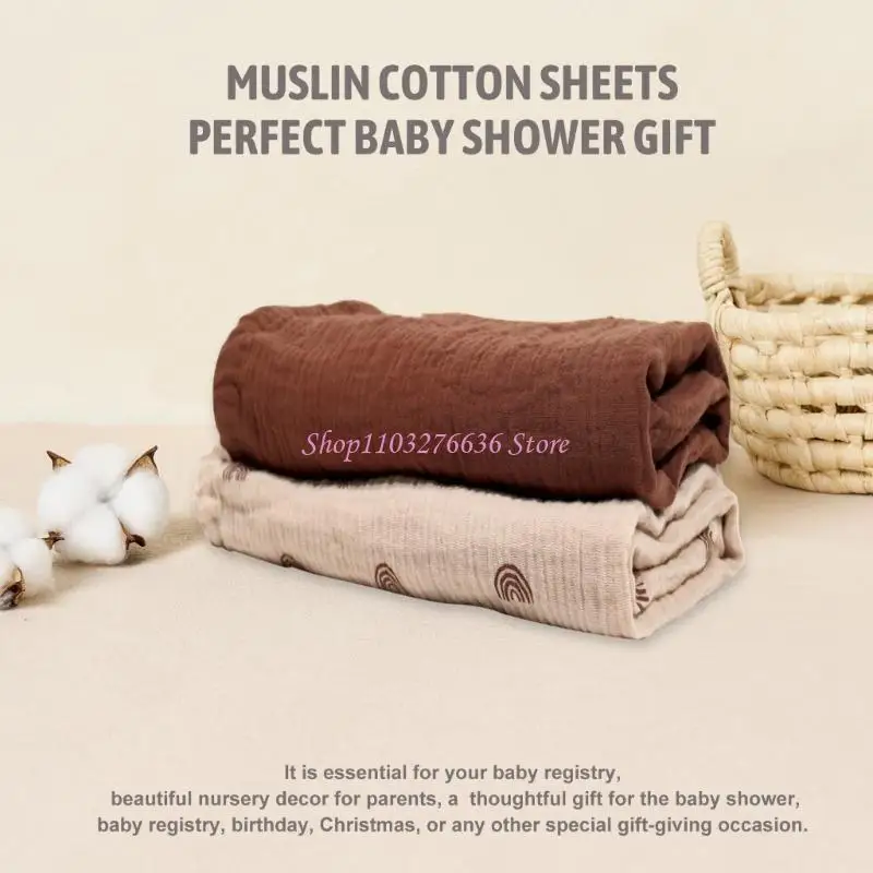 R6FD Juego 2 sábanas ajustables para bebé, funda sábana para cochecito suave y transpirable, funda extraíble - imagen 5