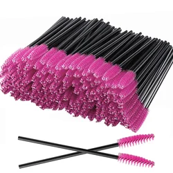 Cepillo de pestañas desechable, extensión de pestañas, 100/300 Uds., herramienta de maquillaje para varitas de rímel, aplicador, carretes, herramientas, mayorista