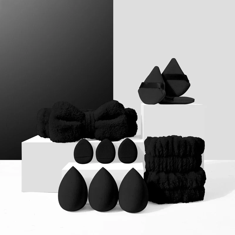 12pcs Black